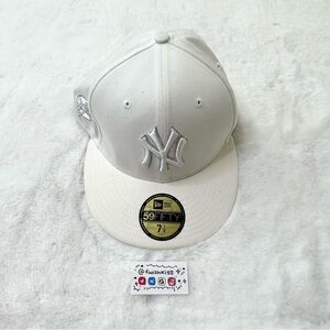 New Era White 59FIFTY Cap